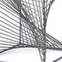 8" Silver Metal Cube Tabletop Sculpture