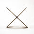 6" Gold Metal Geometric Orb Tabletop Sculpture