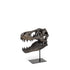 12" Brown Fabric Dinosaur Tabletop Sculpture