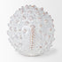 6" White Metal Tabletop Sculpture
