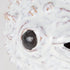 6" White Metal Tabletop Sculpture