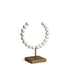 Petite White Beaded Sculpture