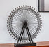 27" Black Metal Tabletop Sculpture