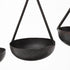 19" Charcoal Metal Vintage Spice Rack Tabletop Sculpture