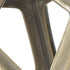 Khaki Crackle Glaze Ceramic Geometric Sculpture