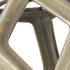 Khaki Crackle Glaze Ceramic Geometric Sculpture