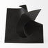 18" Metal Antiqued Black Modern Abstract Sculpture