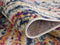 8' X 11' Cream Celestial Burst Abstract Area Rug