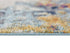 8' X 10' Blue and Ivory Abstract Area Rug