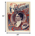 8.5" X 11" Houdini King Of Cards Vintage Magic Poster Wall Art
