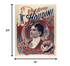 8.5" X 11" Houdini King Of Cards Vintage Magic Poster Wall Art