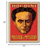 8.5" X 11" Houdini Master Of Mystery Vintage Magic Poster Wall Art