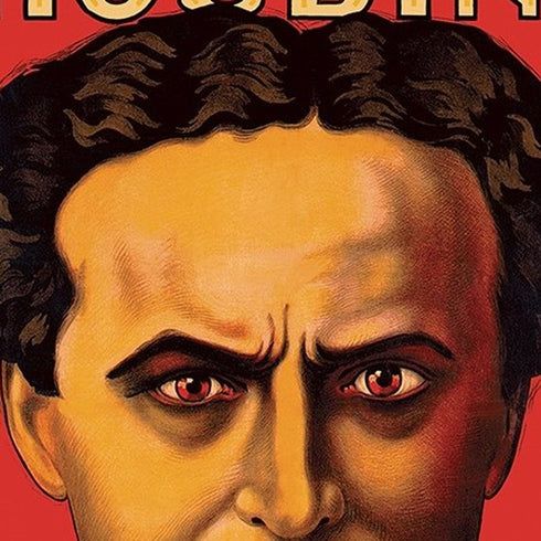8.5" X 11" Houdini Master Of Mystery Vintage Magic Poster Wall Art