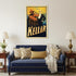 Kellar Having Drinks With The Devil Vintage Magic Unframed Print Wall Art