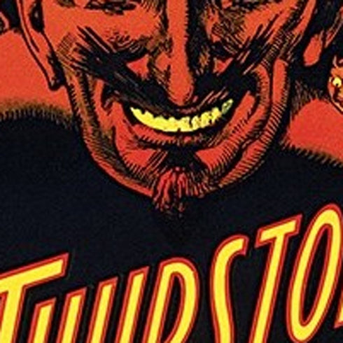 6" X 18" Thurston The Great Wonder Show Vintage Magic Poster Wall Art
