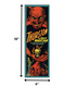 6" X 18" Thurston The Great Wonder Show Vintage Magic Poster Wall Art