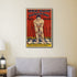 36" X 54" Houdini In Handcuffs Vintage Magic Poster Wall Art
