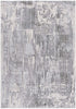 8' X 10' Blue Abstract Power Loom Area Rug