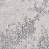 8' X 11' Cream And Gray Tinted Ogee Pattern Area Rug