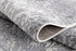 8' X 11' Cream And Gray Tinted Ogee Pattern Area Rug