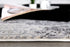 8' X 11' Cream And Gray Tinted Ogee Pattern Area Rug