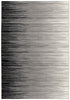6' X 9' Black Abstract Dhurrie Area Rug