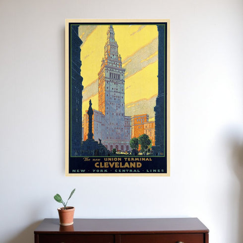 Dunes Beaches Vintage Travel Unframed Print Wall Art