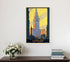 Dunes Beaches Vintage Travel Unframed Print Wall Art
