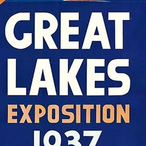 16" X 24" Great Lakes 1937 Vintage Travel Poster Wall Art