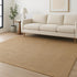 5' X 8' Natural Jute Hand Woven Area Rug