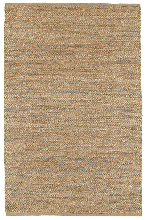 5' X 8' Natural Jute Hand Woven Area Rug