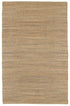 5' X 8' Natural Jute Hand Woven Area Rug