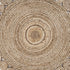 8’ Round Natural Coiled Area Rug