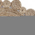 8’ Round Natural Coiled Area Rug