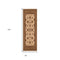 10' Beige And Ivory Oriental Runner Rug