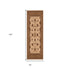 10' Beige And Ivory Oriental Runner Rug