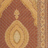 7' X 9' Red and Beige Oriental Power Loom Area Rug