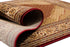 7' X 9' Red and Beige Oriental Power Loom Area Rug