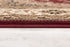 7' X 9' Red and Beige Floral Medallion Power Loom Area Rug