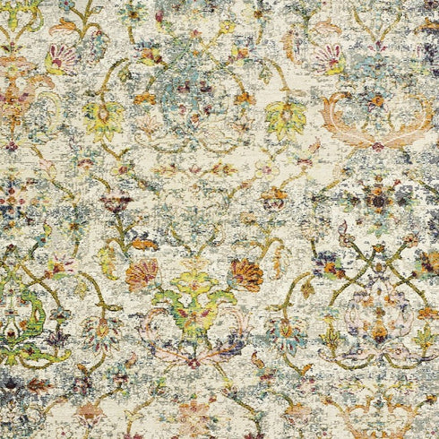 8' X 10' Beige and Ivory Area Rug