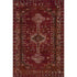 Deep Red Traditional Area Rug