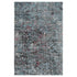 5' X 8' Blue Chaotic Strokes Area Rug
