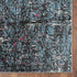 8' X 10' Blue Chaotic Strokes Area Rug