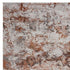 5' X 8' Brown and White Abstract Earth Area Rug