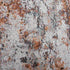 5' X 8' Brown and White Abstract Earth Area Rug