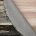 6' Gray And Brown Round Wool Hand Tufted Area Rug
