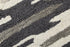 6' Black And Gray Round Wool Hand Tufted Area Rug