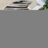 6' Black And Gray Round Wool Hand Tufted Area Rug