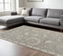 7' X 9' Gray Wool Hand Tufted Area Rug