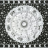 80" X 56" Black And White Cotton Hanging Tapestry